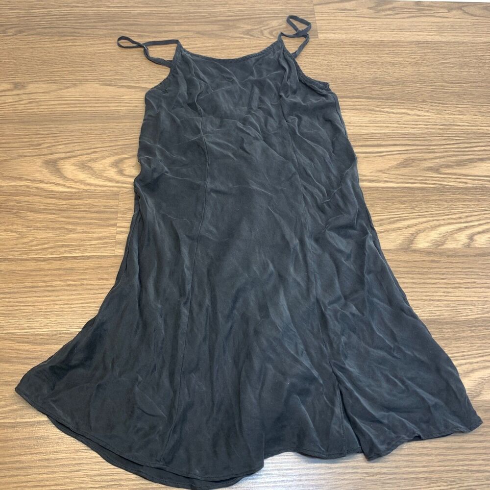 Free People Women's Black Strappy Dress Size XS 100% Silk